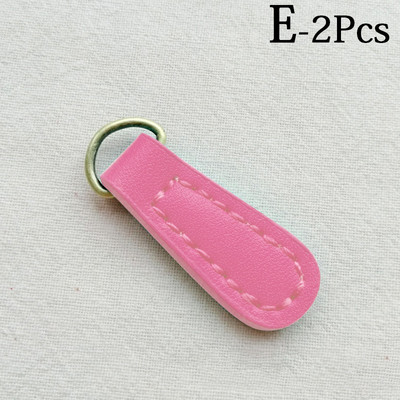 2 buc piele PU cusut manual Fermoar Tragere Îmbrăcăminte Accesorii pentru bagaje Fermoar Tab Rucsac Fermoar Cataramă Pandantiv Pull Tab