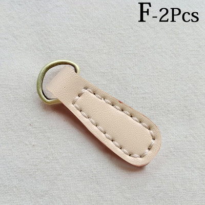 2 buc piele PU cusut manual Fermoar Tragere Îmbrăcăminte Accesorii pentru bagaje Fermoar Tab Rucsac Fermoar Cataramă Pandantiv Pull Tab