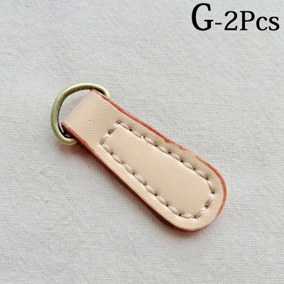 2 buc piele PU cusut manual Fermoar Tragere Îmbrăcăminte Accesorii pentru bagaje Fermoar Tab Rucsac Fermoar Cataramă Pandantiv Pull Tab