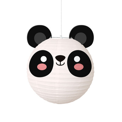 Dzīvnieki Woodland Papīra laternas Dzimšanas dienas svinību dekorēšana Bērni Meža safari Džungļu ballīšu piederumi Baby Shower Festivāla laterna