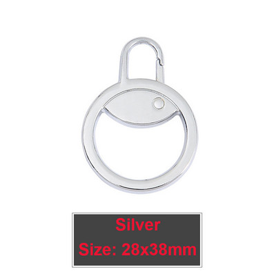 5db Cipzárhúzó csere Levehető cipzár húzófülek Fém cipzárhúzó kabátokhoz Farmerek Pénztárcák Kézitáskák Hátizsákok Csomagok