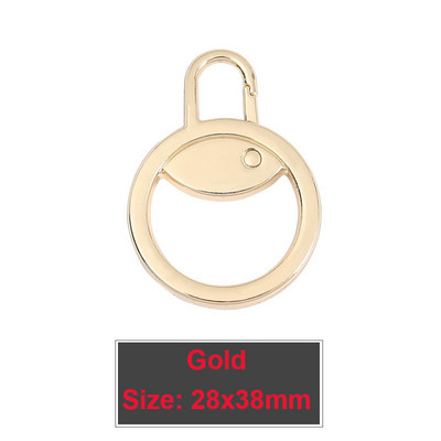 5db Cipzárhúzó csere Levehető cipzár húzófülek Fém cipzárhúzó kabátokhoz Farmerek Pénztárcák Kézitáskák Hátizsákok Csomagok