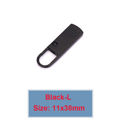 5db Cipzárhúzó csere Levehető cipzár húzófülek Fém cipzárhúzó kabátokhoz Farmerek Pénztárcák Kézitáskák Hátizsákok Csomagok