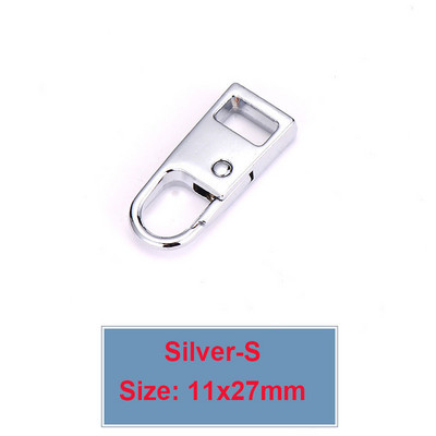 5db Cipzárhúzó csere Levehető cipzár húzófülek Fém cipzárhúzó kabátokhoz Farmerek Pénztárcák Kézitáskák Hátizsákok Csomagok