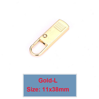 5db Cipzárhúzó csere Levehető cipzár húzófülek Fém cipzárhúzó kabátokhoz Farmerek Pénztárcák Kézitáskák Hátizsákok Csomagok