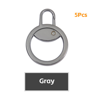 5 db divatos fém cipzár húzó azonnali cipzár csúszka javítás csere törött csatos utazási hátizsák bőrönd ruházathoz