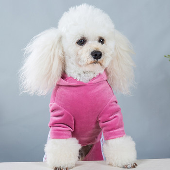 Επιστολή μόδας Ρούχα για σκύλους για σκύλους Παλτό Φούτερ με κουκούλα Four Seasons Ρούχα για σκύλους Κινούμενα σχέδια για κατοικίδια Ρούχα φορμάκι