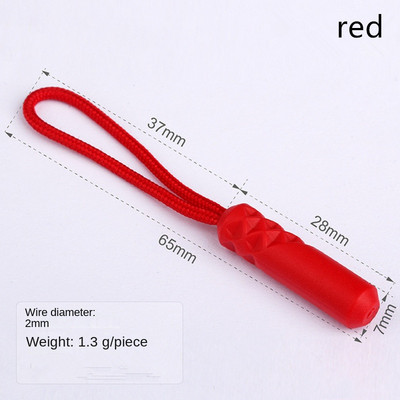 Fermoare cu 10 culori Trageți la capătul de tragere pentru etichetă de frânghie Clip de înlocuire Fixator cataramă ruptă Valisă Cort Rucsac Snur pentru fermoar