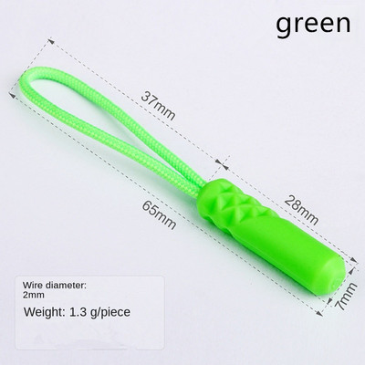 Fermoare cu 10 culori Trageți la capătul de tragere pentru etichetă de frânghie Clip de înlocuire Fixator cataramă ruptă Valisă Cort Rucsac Snur pentru fermoar