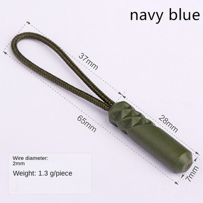 Fermoare cu 10 culori Trageți la capătul de tragere pentru etichetă de frânghie Clip de înlocuire Fixator cataramă ruptă Valisă Cort Rucsac Snur pentru fermoar