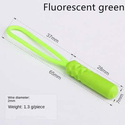 Fermoare cu 10 culori Trageți la capătul de tragere pentru etichetă de frânghie Clip de înlocuire Fixator cataramă ruptă Valisă Cort Rucsac Snur pentru fermoar