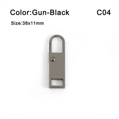 5 db fém cipzáros csúszka lehúzó azonnali cipzárjavító készlet csere törött csatos utazótáska cipzáros fejéhez barkács varrás