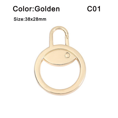 5 db fém cipzáros csúszka lehúzó azonnali cipzárjavító készlet csere törött csatos utazótáska cipzáros fejéhez barkács varrás