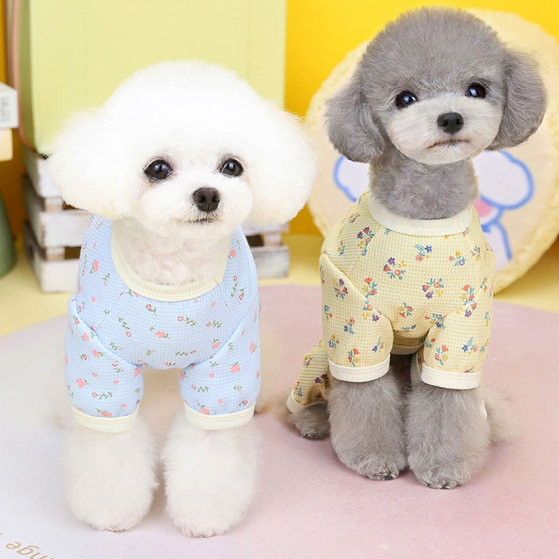 Kisállat Kutya Jumpsuit Pizsama Kutya Ruhák Kutya Pizsama Tréningruha Kölyök Cat pulcsik Jumpsuitek Kis kutyáknak Chiwawa Pet Pijamas