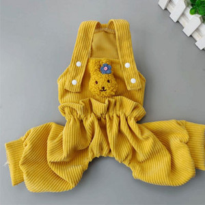 Pijamale florale pentru câini bretele Haine de vară pentru cățeluși pentru câini de talie mică, pantaloni subțiri pentru țânțari, pantaloni, salopetă pisicuță, costum de pijama