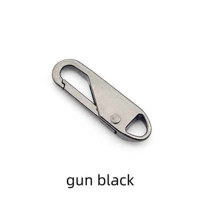 10 vnt. Nuimamas užtrauktuko traukiklis, keičiamas užtrauktuko slankiklių galvutės taisymo rinkinys lagaminams Bagažo kuprinės piniginės rankinės