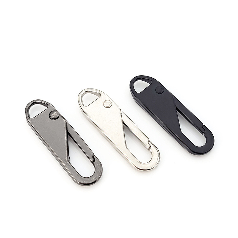 10 vnt. Nuimamas užtrauktuko traukiklis, keičiamas užtrauktuko slankiklių galvutės taisymo rinkinys lagaminams Bagažo kuprinės piniginės rankinės