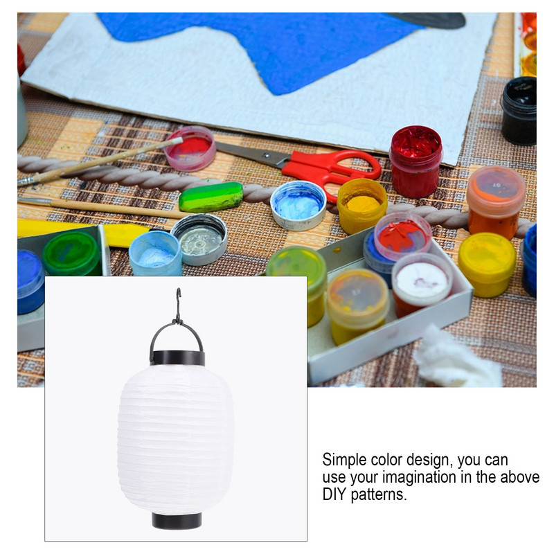 Lámpás Papír Lámpák Japán függő Sushi Kínai bárlámpa Fény Party Dekor Fények Vintageramen Dekoráció Selyem Esküvő