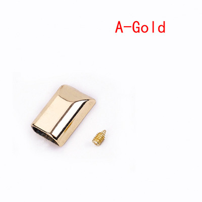 10 gab. Metāla rāvējslēdzēja aizbāznis rāvējslēdzēja astes klipsis ar skrūvi 17 mm 14 mm rāvējslēdzēja astes spraudņa galva DIY soma, ādas amatniecības aparatūra