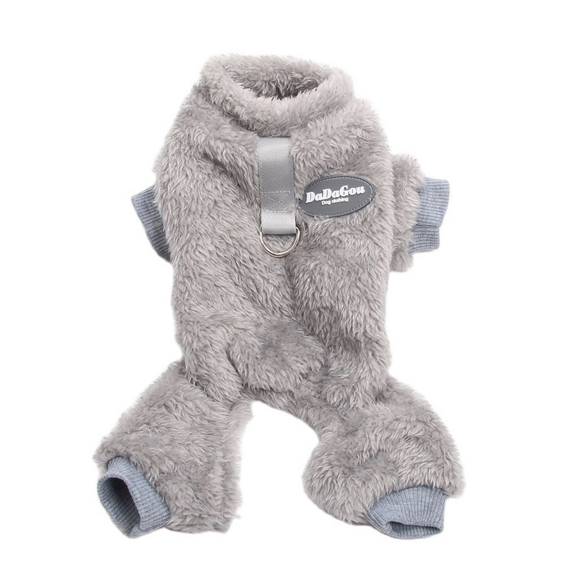 Iarnă Câine Pisică Salopetă în dungi Hanoră cu glugă Design solid Pijamale pentru cățeluș Pisică Cățeluș Cămașă de noapte Tricou potrivit pentru ieșiri