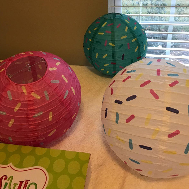 30 cm gogoașă rotundă lanternă de hârtie ziua de naștere nuntă decor cadou cadou DIY lampion alb agățat bile furnituri