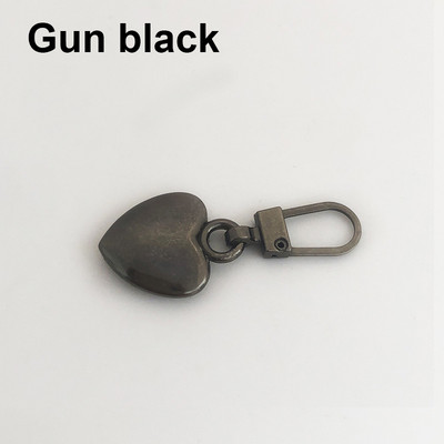 2tk Südamekujulised tõmblukud liugurid Tõmbekotid Mantlid Riided Tõmbluku pea vahetus Eemaldatavad Metallist Tõmblukud Õmblustarvikud