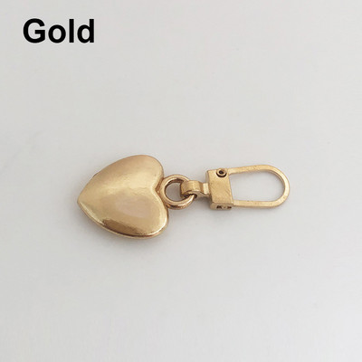 2tk Südamekujulised tõmblukud liugurid Tõmbekotid Mantlid Riided Tõmbluku pea vahetus Eemaldatavad Metallist Tõmblukud Õmblustarvikud