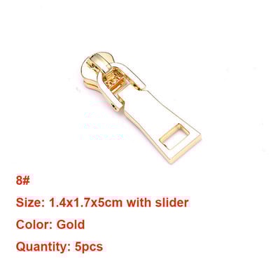 5 vnt. Metalinis užtrauktuko traukimo pakeitimas užtrauktuko traukimo taisymo užtrauktuko ištraukimo skirtukas bagažui lagaminui kuprinė striukė Krepšiai paltai batai