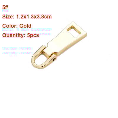 5 vnt. Metalinis užtrauktuko traukimo pakeitimas užtrauktuko traukimo taisymo užtrauktuko ištraukimo skirtukas bagažui lagaminui kuprinė striukė Krepšiai paltai batai