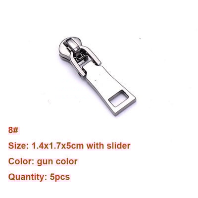 5 vnt. Metalinis užtrauktuko traukimo pakeitimas užtrauktuko traukimo taisymo užtrauktuko ištraukimo skirtukas bagažui lagaminui kuprinė striukė Krepšiai paltai batai