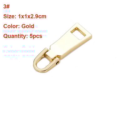 5 vnt. Metalinis užtrauktuko traukimo pakeitimas užtrauktuko traukimo taisymo užtrauktuko ištraukimo skirtukas bagažui lagaminui kuprinė striukė Krepšiai paltai batai