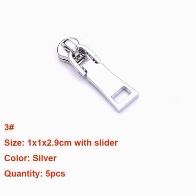 5 vnt. Metalinis užtrauktuko traukimo pakeitimas užtrauktuko traukimo taisymo užtrauktuko ištraukimo skirtukas bagažui lagaminui kuprinė striukė Krepšiai paltai batai