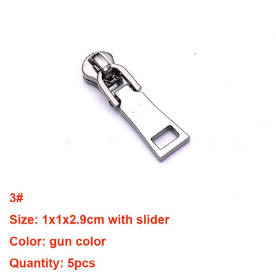 5 vnt. Metalinis užtrauktuko traukimo pakeitimas užtrauktuko traukimo taisymo užtrauktuko ištraukimo skirtukas bagažui lagaminui kuprinė striukė Krepšiai paltai batai