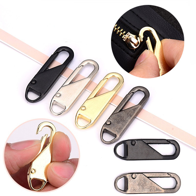 5Gb rāvējslēdzēja slīdņa novilcējs Rāvējslēdzēja galva Tūlītēja remonta komplekti Apģērbu rāvējslēdzēja fiksators Rāvējslēdzēja slīdnis DIY Šūšanas Amatniecības šūšanas komplekti Rāvējslēdzēji