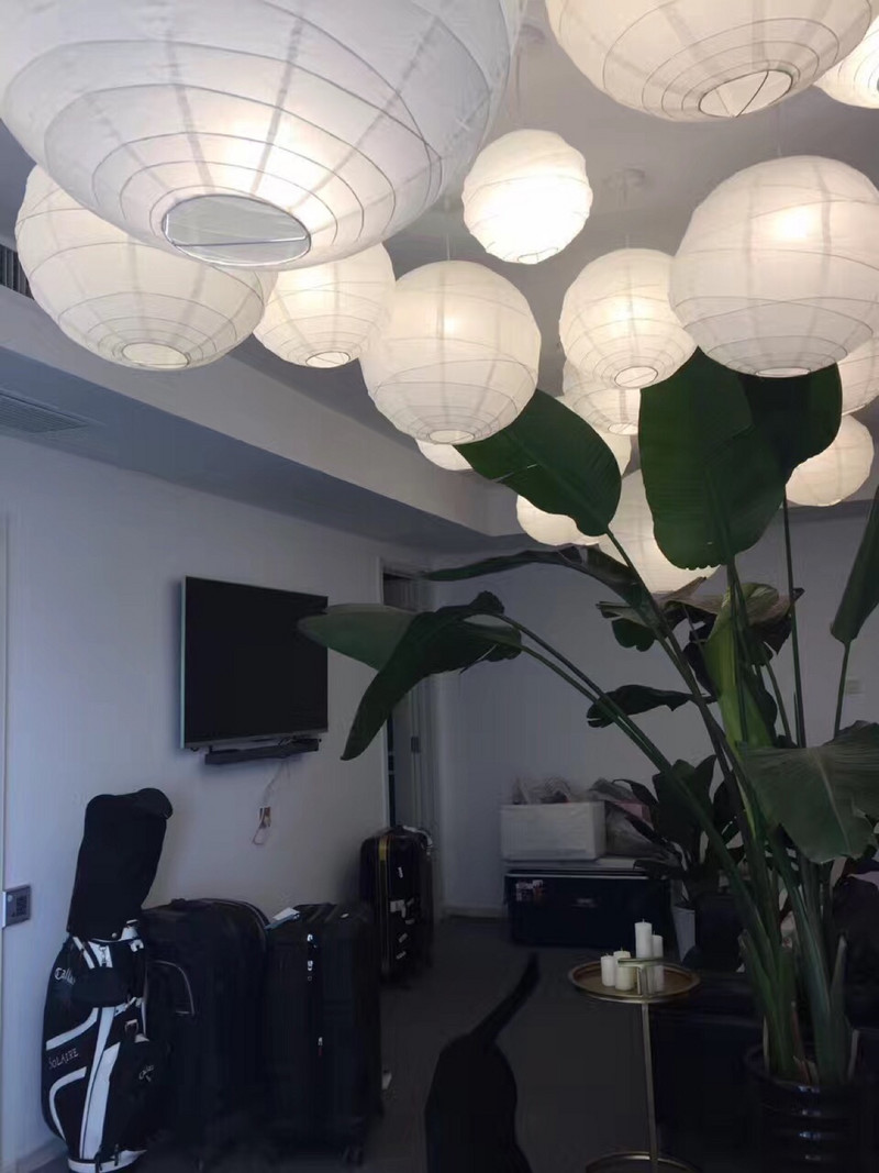 20-40cm Σταυρωτή κορνίζα κυκλικό χάρτινο φανάρι Γάμου Εκδήλωση Διακόσμηση Πάρτυ Εορταστικά Είδη παιδικής κρεβατοκάμαρας Κρεμαστά Φανάρια