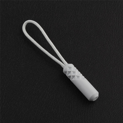 12 gabali / partija PVC rāvējslēdzēja izvilkējs čemodāns rāvējslēdzēja slīdošā virve cilindrs noņemams klips slīdošo aukla somas apģērba piederumiem