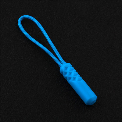 12 gabali / partija PVC rāvējslēdzēja izvilkējs čemodāns rāvējslēdzēja slīdošā virve cilindrs noņemams klips slīdošo aukla somas apģērba piederumiem