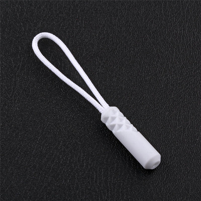 12 gabali / partija PVC rāvējslēdzēja izvilkējs čemodāns rāvējslēdzēja slīdošā virve cilindrs noņemams klips slīdošo aukla somas apģērba piederumiem