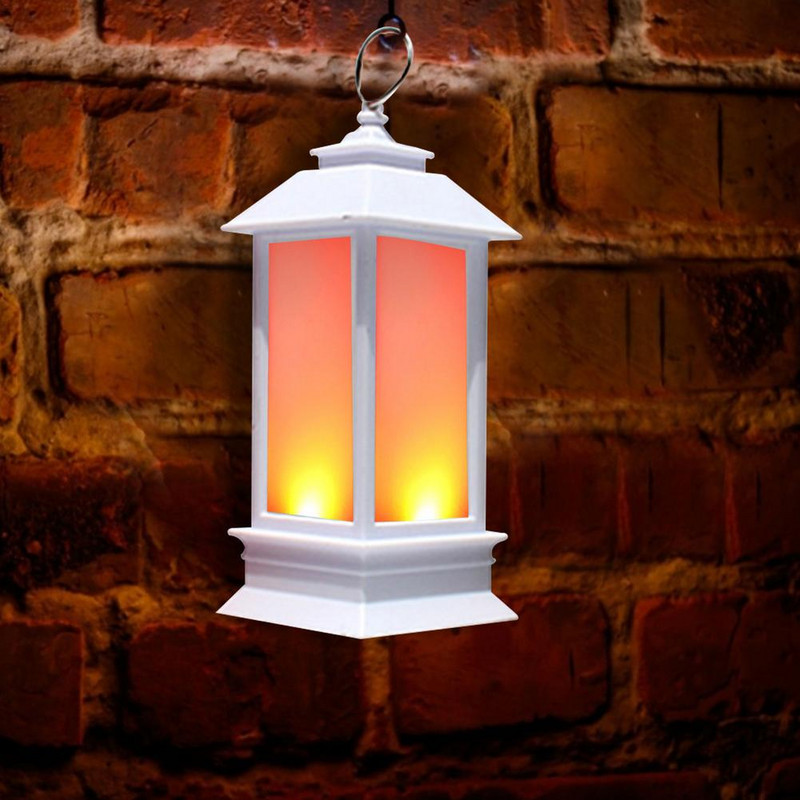 Halloween elektromos lámpás hordozható akasztós LED szimuláció gyertyafényes karácsonyi újévi parti dekoráció asztali dísz otthoni felszereléshez