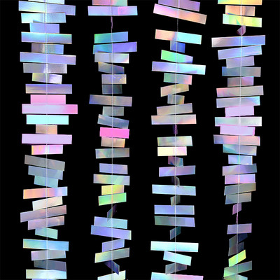 Lāzera spoguļpapīrs Zvaigžņu punktveida vītne kāzu bērniem 1. Nāras dzimšanas dienas ballītes noformējums Bērnu duša Ziemassvētku pakarināmais reklāmkarogs