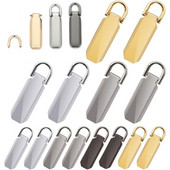 5 vnt. Užtrauktuku traukiamas lagaminas Sunkios apkrovos užtrauktuko skirtuko traukimo pakaitinis užtrauktuko fiksatorius, skirtas drabužiams, lagaminui, bagažui, kuprinei „pasidaryk pats“