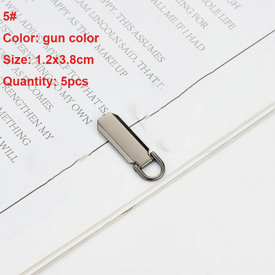 5 vnt. Užtrauktuku traukiamas lagaminas Sunkios apkrovos užtrauktuko skirtuko traukimo pakaitinis užtrauktuko fiksatorius, skirtas drabužiams, lagaminui, bagažui, kuprinei „pasidaryk pats“