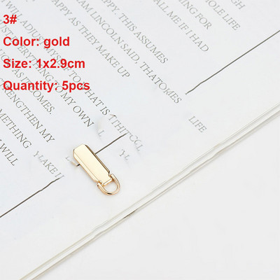 5 vnt. Užtrauktuku traukiamas lagaminas Sunkios apkrovos užtrauktuko skirtuko traukimo pakaitinis užtrauktuko fiksatorius, skirtas drabužiams, lagaminui, bagažui, kuprinei „pasidaryk pats“