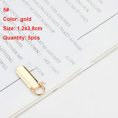 5 vnt. Užtrauktuku traukiamas lagaminas Sunkios apkrovos užtrauktuko skirtuko traukimo pakaitinis užtrauktuko fiksatorius, skirtas drabužiams, lagaminui, bagažui, kuprinei „pasidaryk pats“