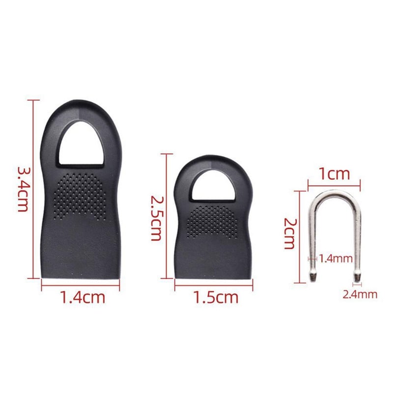 Accesorii pentru cap cu fermoar, detașabilă universală, geantă de reparare a pandantivului, haine, cu blocare universală, cataramă pentru cap