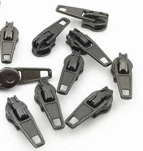 10 buc. Glisor cu fermoar 3 # Kit de reparare a capului cu fermoar Pernă de înlocuire Husă de pilota Pantaloni Accesorii pentru fermoar din nailon îngroșat P162