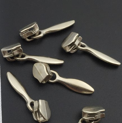 10 buc. Glisor cu fermoar 3 # Kit de reparare a capului cu fermoar Pernă de înlocuire Husă de pilota Pantaloni Accesorii pentru fermoar din nailon îngroșat P162