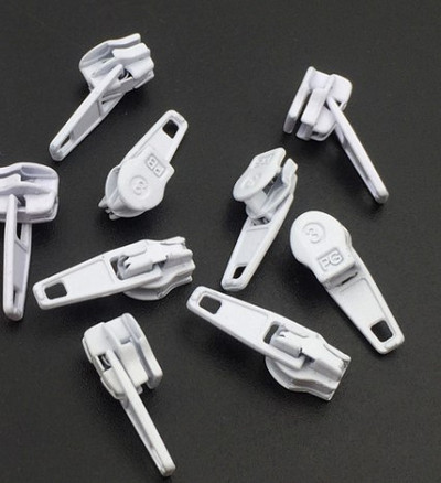 10 buc. Glisor cu fermoar 3 # Kit de reparare a capului cu fermoar Pernă de înlocuire Husă de pilota Pantaloni Accesorii pentru fermoar din nailon îngroșat P162