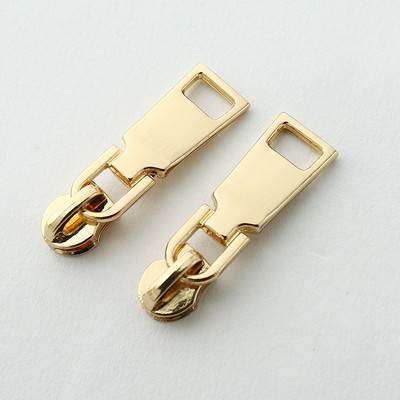 10 buc. Glisoare cu fermoar metalic de înaltă calitate 3 # Glisoare cu fermoar dublu din metal Tractor cu fermoar Opritor cu fermoar Bricolaj Material de cusut