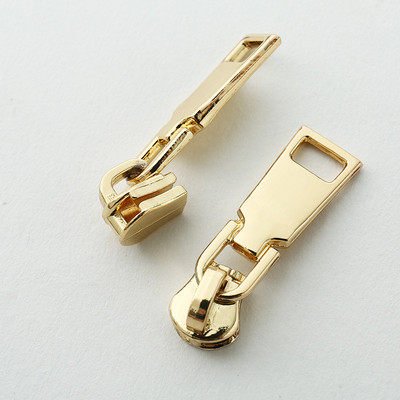 10 buc. Glisoare cu fermoar metalic de înaltă calitate 3 # Glisoare cu fermoar dublu din metal Tractor cu fermoar Opritor cu fermoar Bricolaj Material de cusut